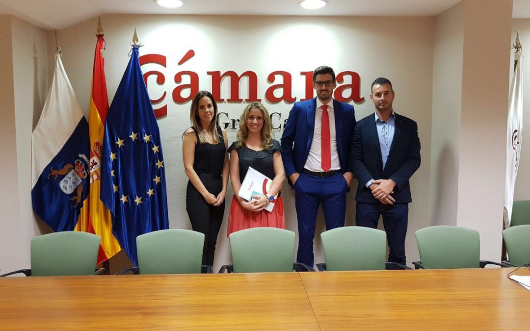 Reunión de trabajo con la Cámara de Comercio de Gran Canaria