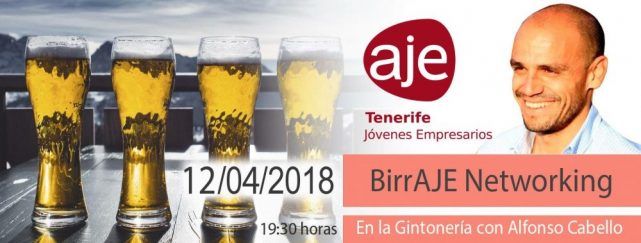 Birraje Networking de AJE TENERIFE con Alfonso Cabello
